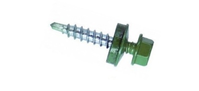 Саморезы кровельные окрашен. RAL 6020