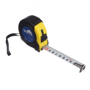 Рулетка Vertex обрезиненный корпус