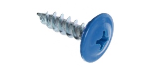 Саморезы с прес.ш окрашен. RAL 5005