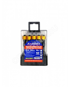 Бита кованная X-Pert Black PH2 65 мм