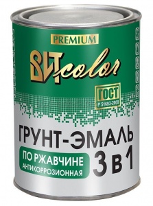 ВИТ Грунт-эмаль по ржав. шоколад.color 0,8 кг.