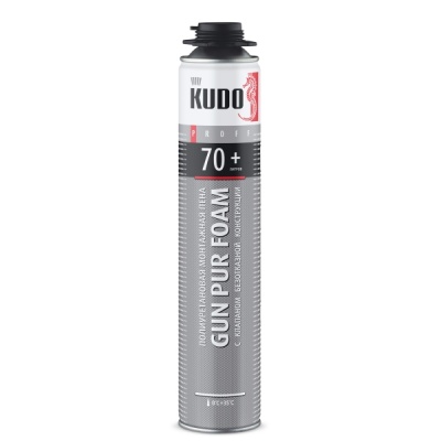 Пена проф. KUDO PROFF 70+ професс.летняя монтажная