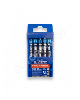 Бита кованная X-Pert Silver PH2 65 мм