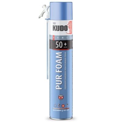 Пена HOME 50+ KUDO бытовая всесезонная полиурет.монтажная